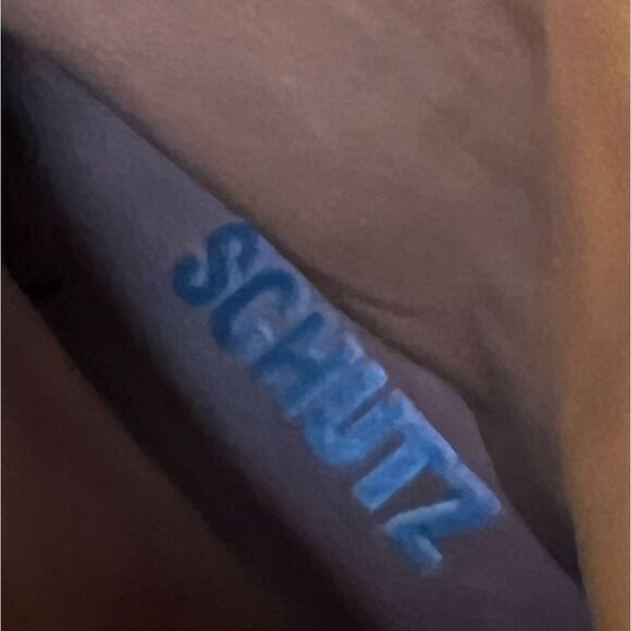 SCHUTZ Suede Leather Looped Studded Fringe Ankle Boots - Picture 5 of 10